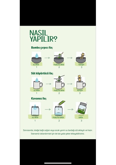 Aa Kalite Organik Matcha Çayi 30gr- Maça Tozu