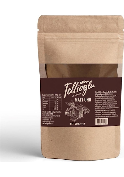 Tellioğlu Malt Unu 200 G