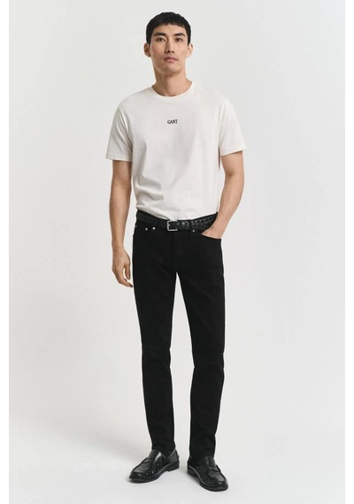 Gant Erkek Siyah Slim Fit Stay Black Jean-11405 Siyah