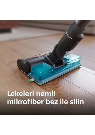 Orijinal Mikrofiber Pedler - 6000 Ve 7000 Serisi İle Uyumlu, 4 Bez, Yıkanabilir, Yeniden Kullanılabilir Xv1670/02 0
