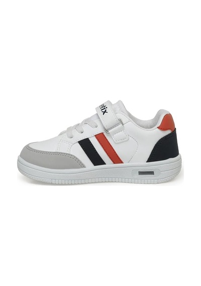 Kinetix Malıbu Pu Boy 3pr Erkek Çocuk Sneaker Beyaz Beyaz