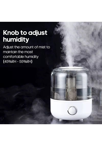 Litre Ultrasonik Buhar Makinesi Hava Nemlendirme Cihazı Hava Nemlendirici Ayarlanabilir Sprey Çıkışı Buhar Makines