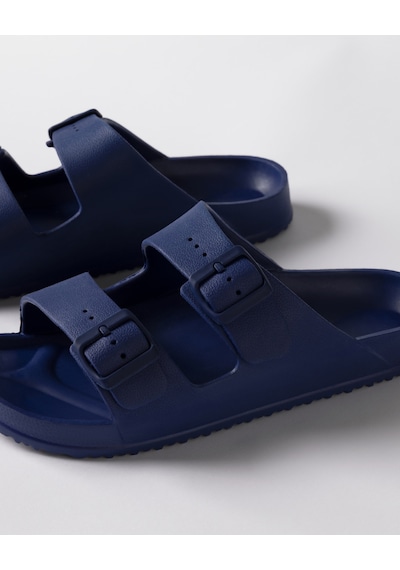 Madame Coco Terrain Eva Erkek Terlik - Lacivert 8684427347072 Çok Renkli