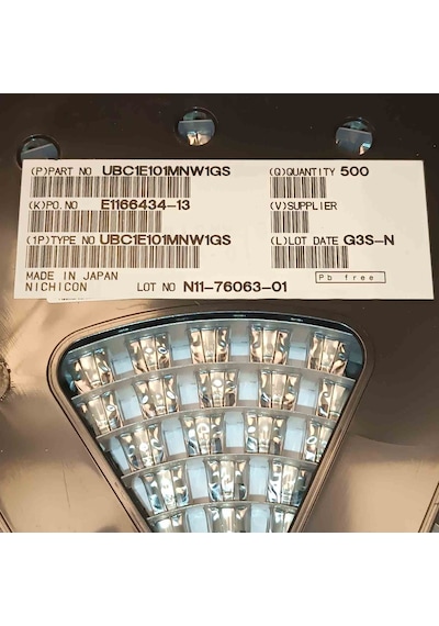 Ubc1e101mnw1gs 100mf Smd Kondansatör 70 Adet