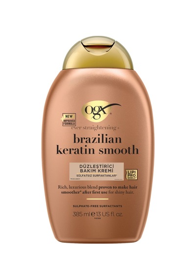 Ogx Brazilian Keratin Saç Bakım Kremi 385 Ml - 5 Adet Tarı