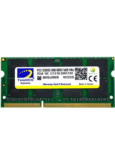 8 Gb Ddr3 1600mhz Twınmos 1.5 Nb Mdd38gb1600n
