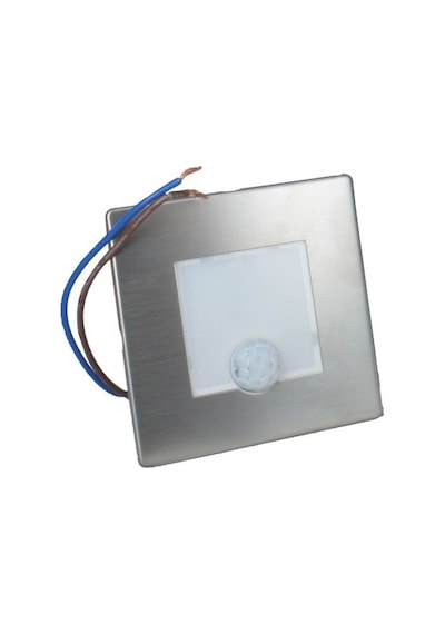 Cata Ct-5173 Sensörlü Koridor Armatürü 1.5W Beyaz N11.11057 Metal - Cam