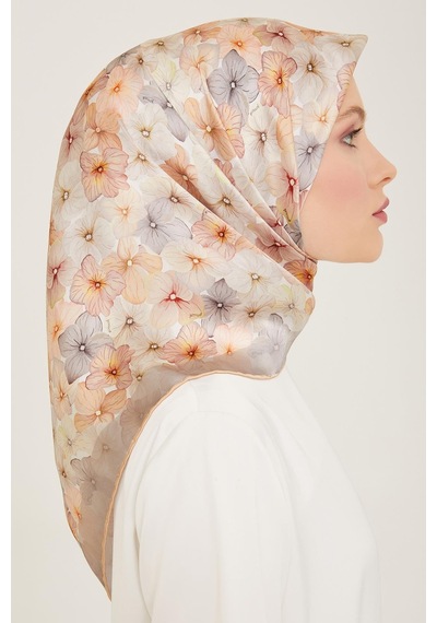 Armine İpek Eşarp 2024 Yaz - 9108-33 Twill - 9108-33