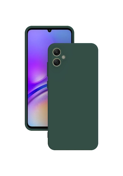 Samsung Uyumlu Galaxy A07 Kılıf Kamera Korumalı Silikon Rubber Arka Kapak Haki