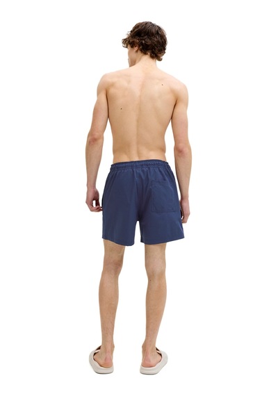 Jackjones Jack & Jones Jpstmauı Tropıc Solıd Swı Lacivert Erkek Deniz Şortu