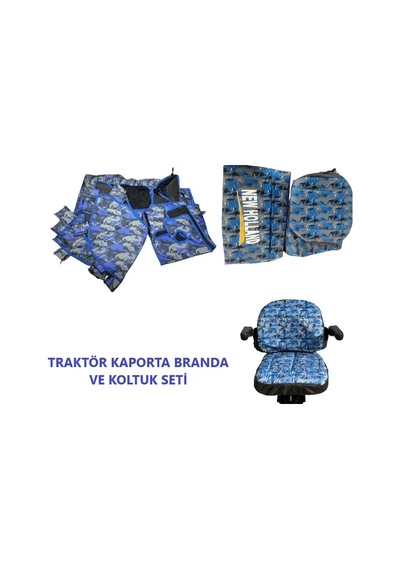 New Holland Td 75 D Tarla Tipi Traktör Kılıfı Branda - Kaporta Kılıfı Ve Koltuk Kılıfı
