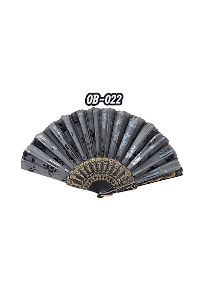 Plastik Kumaş Yelpaze 12'li Ob-022