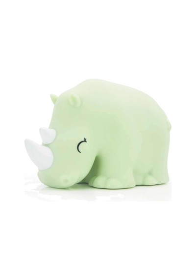 Dhink Dhınk477 Baby Rhino Gece Lambası, Yeşil Sku: Smg8690010045317 10 Parça Siyah
