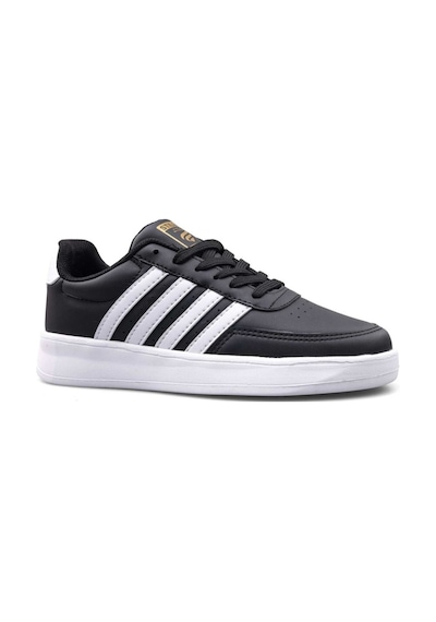 Kocamanlar Sitillo 1012 Sneaker Unisex Spor Ayakkabı SİYAH-BEYAZ