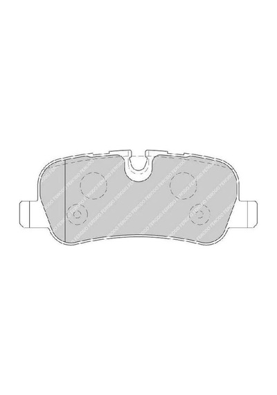 FERODO FDB1613 Fren Balatası Arka Range Rover Sport 05-13 Discovery 04-