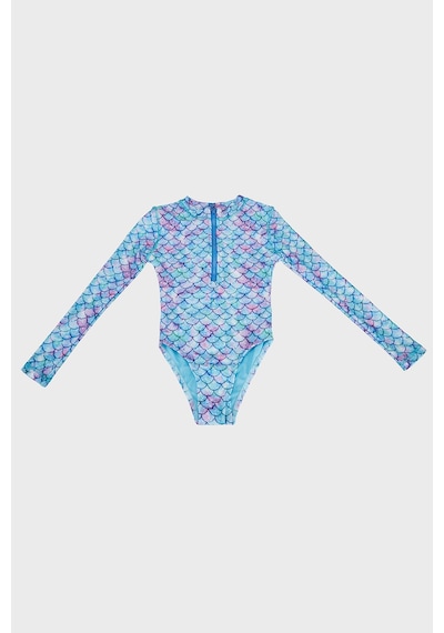Slipstop Miranda Long Sleeve Desenli Uv Korumalı Mayo Kız Çocuk Mayo Sm2611001405 Mor-pembe Slipstop Miranda Long Sleeve Desenli Uv Korumalı Mayo Kız Çocuk Mayo Sm2611001405 Mor-pembe