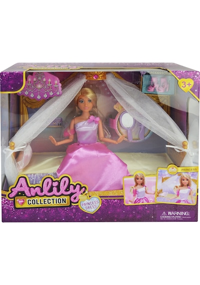 Anlily Yataklı Bebek Seti Pembe