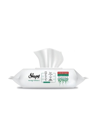 Sleepy Easy Clean Beyaz Sabun Katkılı Yüzey Temizlik Islak Havlusu - 100'lü 3 Paket Tekli