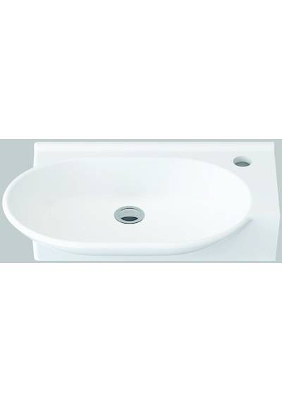 Idevit Tezgah Üstü Myra Mini Lavabo 50CM Sifonsuz
