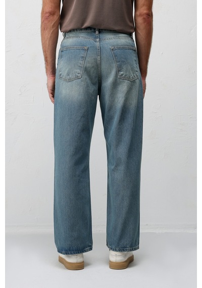 Antioch Baggy Fit Erkek Jean Yeşil