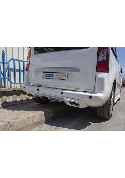 OMSA Citroen Berlingo Krom Bagaj Alt Çıta 2008-2018 Arası