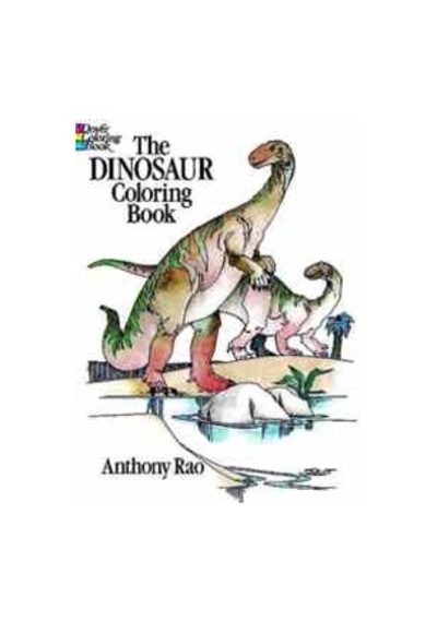 The Dinosaur Coloring Book