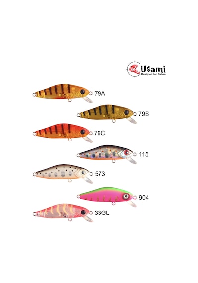 Usami Minn Shad 48f-sr 3.1gr Maket Yem