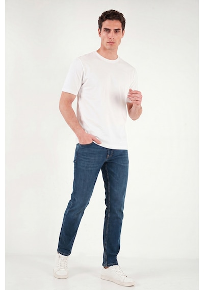 Buratti Pamuklu Normal Kalıp Normal Bel Jeans Erkek Kot Pantolon 2203c55parma Yeşil-mavi