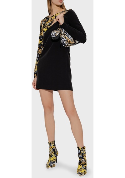 Versace Jeans Couture Bayan Elbise 74hao910 N0103 899 Siyah