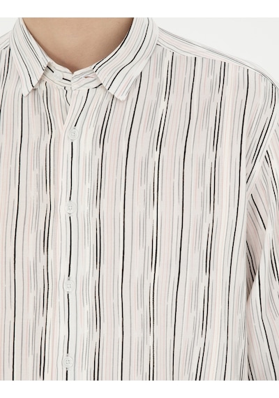 Pierre Cardin Erkek Siyah Gömlek Desenli 50283508-vr046 Siyah
