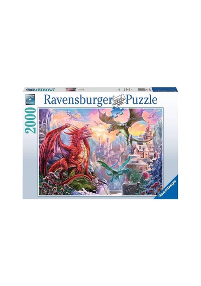 167173 Ejderhalar Yetişkin Puzzle, 2000 Parça