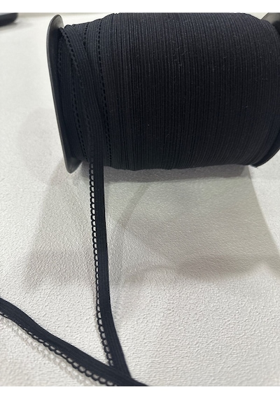 7 Mm İç Çamaşır Lastik Siyah 5 Metre
