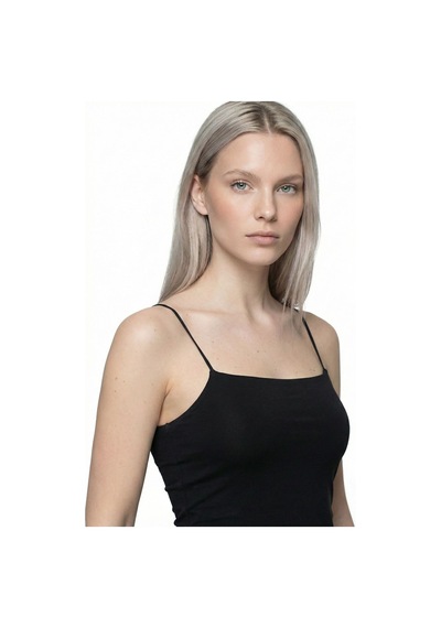 Crop Kadın Top Siyah