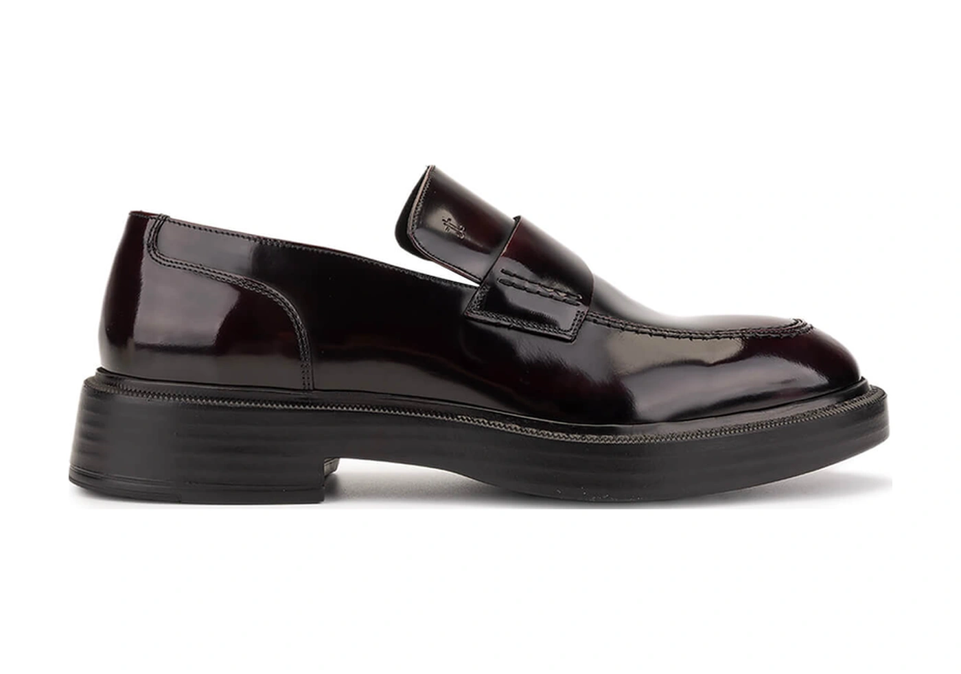 Tamer Tanca Erkek Hakiki Deri Bordo Loafer Ayakkabı 987 281 Erk Ayk Sk25-26 Bordo Acma Bordo
