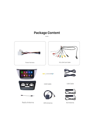 Mıtsubıshı L-200 2006+ Multimedya Navigasyon Usb Kamera Carplayer