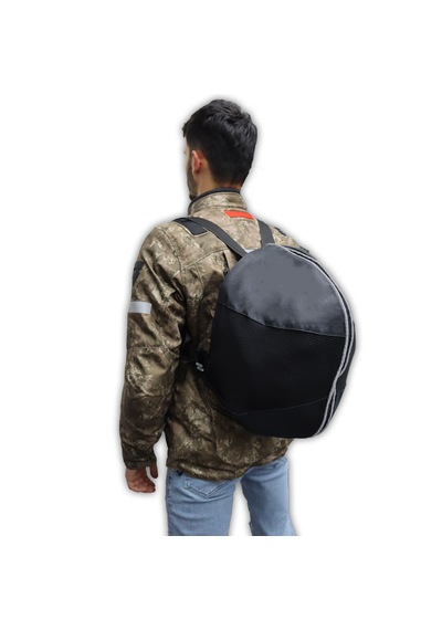 Vexo V100 Motosiklet Kask Çantası Siyah
