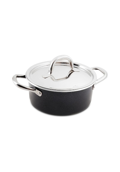 Jumbo Swiss Crystal Black Tencere Seti 7 Parça