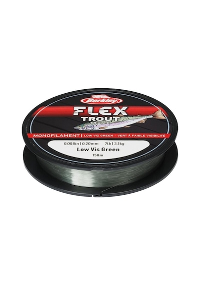 Berkley Flex Trout Olta Misinasi Low-vıs Green 0.20mm-150m-3.1kg Misina