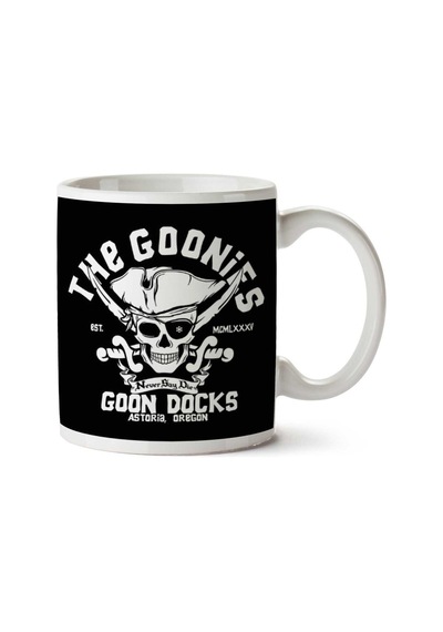 The Goonies Goon Docks Goonies İki Tarafı Baskılı Kupa Bardak Çok Renkli