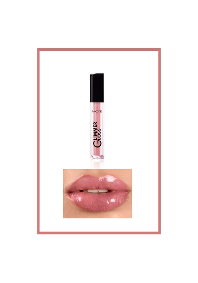 Note Cosmetique Glimmer Gloss Işıltılı Nemlendirici Dudak Parlatıcısı - 20 Sugar Baby