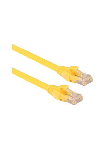 S-link Sl-cat601ye Cat6 Patch 1mt Kablo Sarı 1923 Renkli