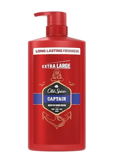 Old Spice Captain 3 Ü 1 Arada Duş Jeli 800 Mililitre Acai Üzümü