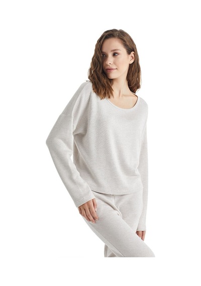 Blackspade Kadın T-shirt 60325 - Bej Melanj