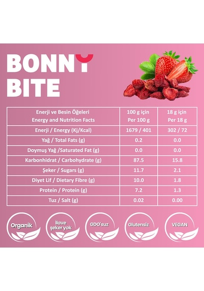 Organik Çıtır Çilek & Çıtır Sebze Kapya Biber, Cherry Domates, Soğan İkili Paketi Diğer