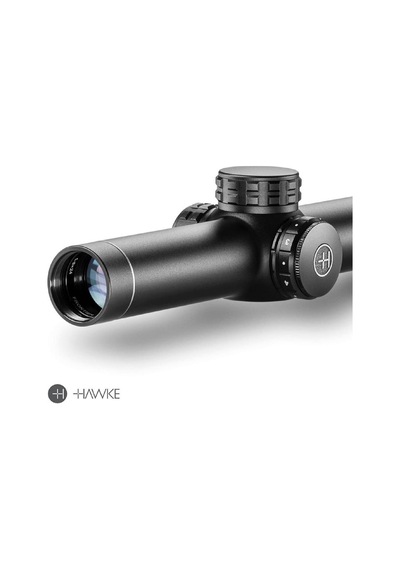 Hawke Frontier 30mm Sfp 1-6x24 Ir Tactical Dot 6x Yivli Dürbünü 18402 Siyah