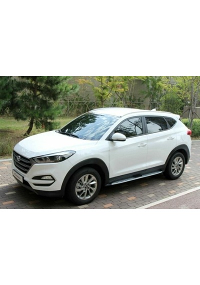 Hyundai Tucson Yan Basamak Marşbiyel Koruma Bmw Model 2014 Sonras