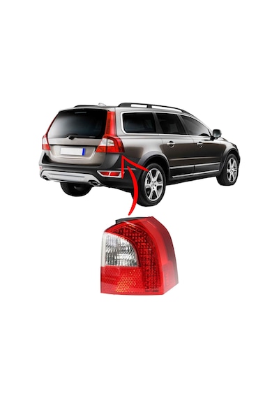 Volvo V70 Xc70 Stop Lambası Sağ Ledli 2008 2013