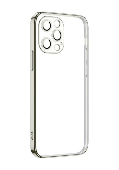 Apple Uyumlu iPhone 12 Pro Kılıf Zore Krep Kapak Gümüş
