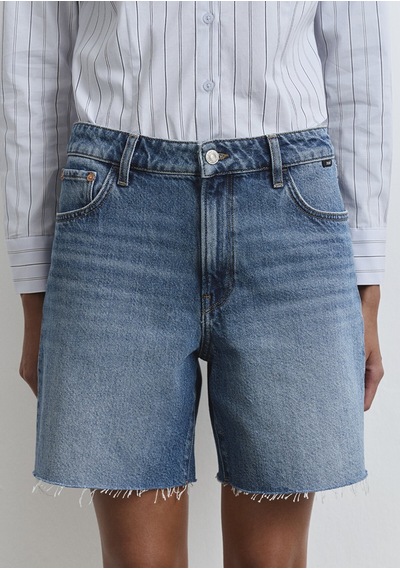 Lıdıa Dark Shaded Denim Mavi