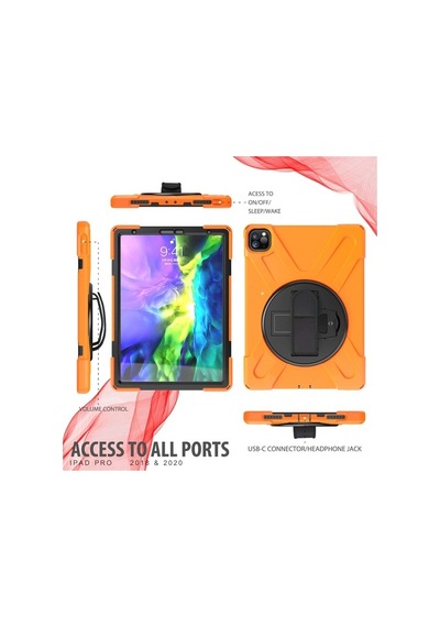 Duxweel Apple Uyumlu iPad 12.9 2022 Darbe Önleyici Gear Armor Kılıf